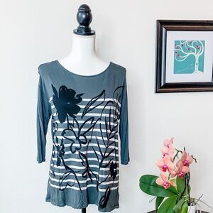Gap 3/4 Sleeve Top